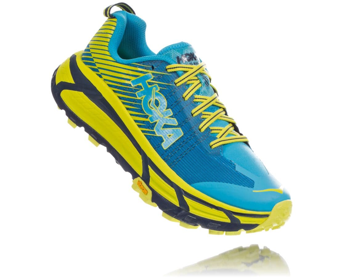 Hoka One One Evo Mafate 2 Férfi Terepfutó Cipők Kék [BZULF-8409]